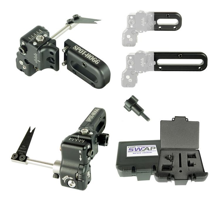 Spot Hogg Swap Edge Arrow Rest - Micro-Adjustable Bow Rest For Precision Archery, Made In USA